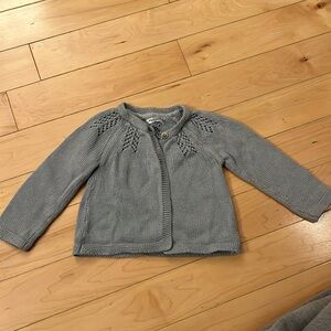 Baby Boden knit cardigan 12-18 months and mini Boden